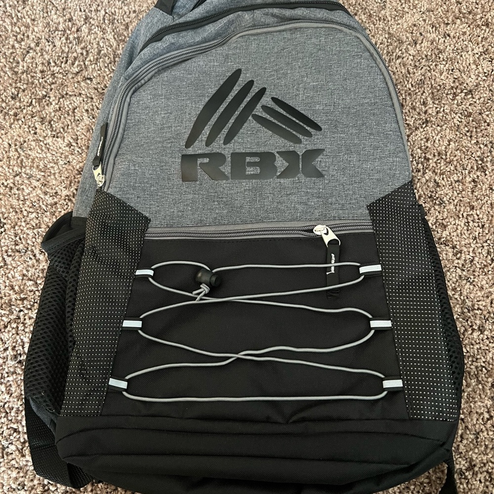 RBX Gray and Black Backpack